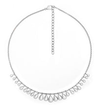 Load image into Gallery viewer, Multi Tear Choker Style Necklace TDN4
