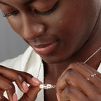 Silver Vegas Baby Necklace
