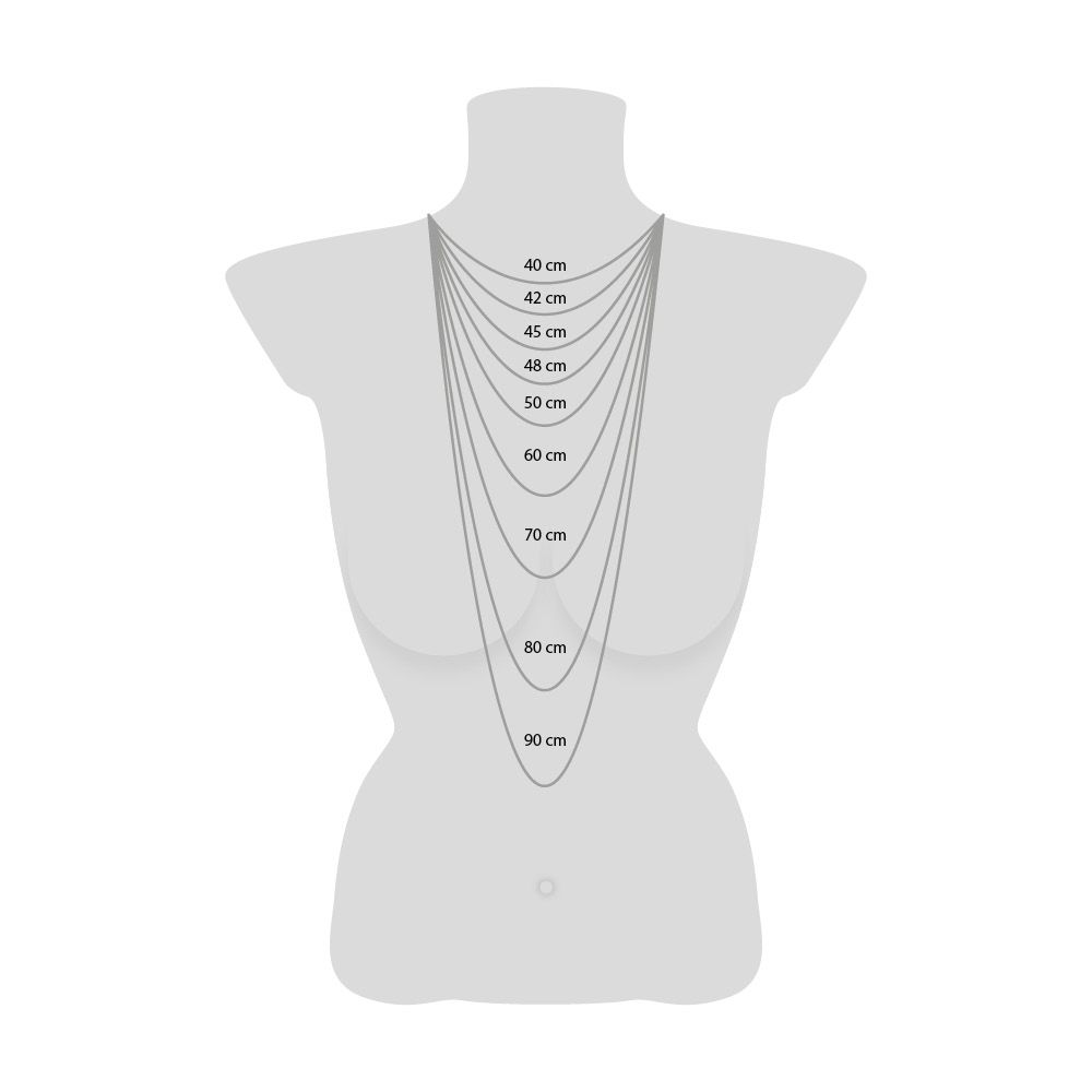 Sterling Silver 45cm Chain