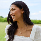 9ct Yellow Gold Freshwater Pearl Station Chain 46cm