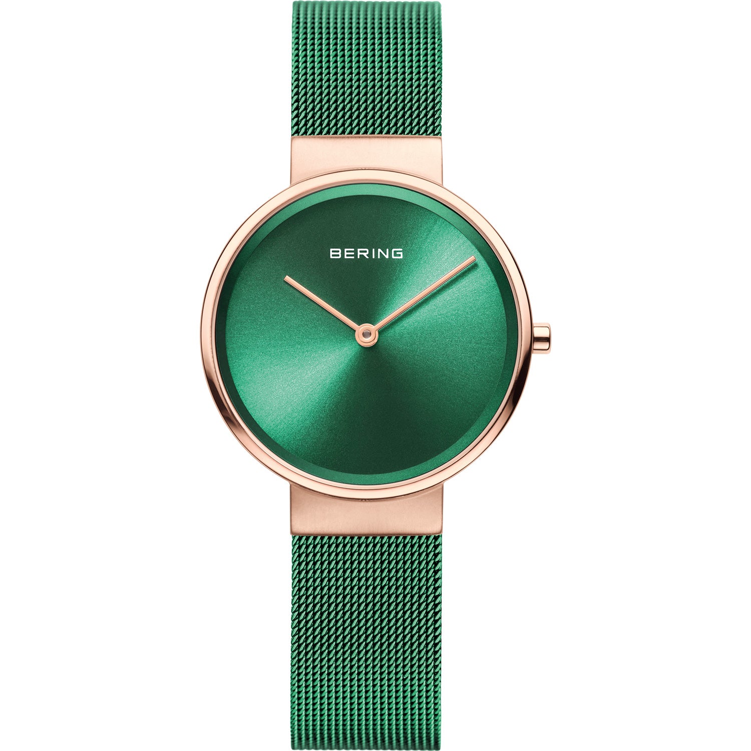 BERING Ladies Green Watch 14531-868