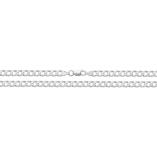SILVER CURB CHAIN