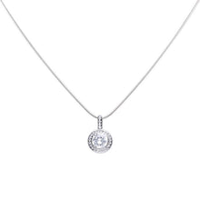 Load image into Gallery viewer, Round Halo Pave Pendant P4618
