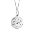12mm Engravable Disc Pendant P4778