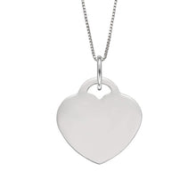 Load image into Gallery viewer, Engravable Heart Pendant P4830
