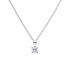 Diamonfire Four Claw 0.75ct Pendant With l Zirconia P4918