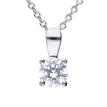 Load image into Gallery viewer, Diamonfire Four Claw 0.75ct Pendant With l Zirconia P4918
