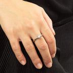 Four Claw Carat Ring With Diamonfire Cubic Zirconia R3752