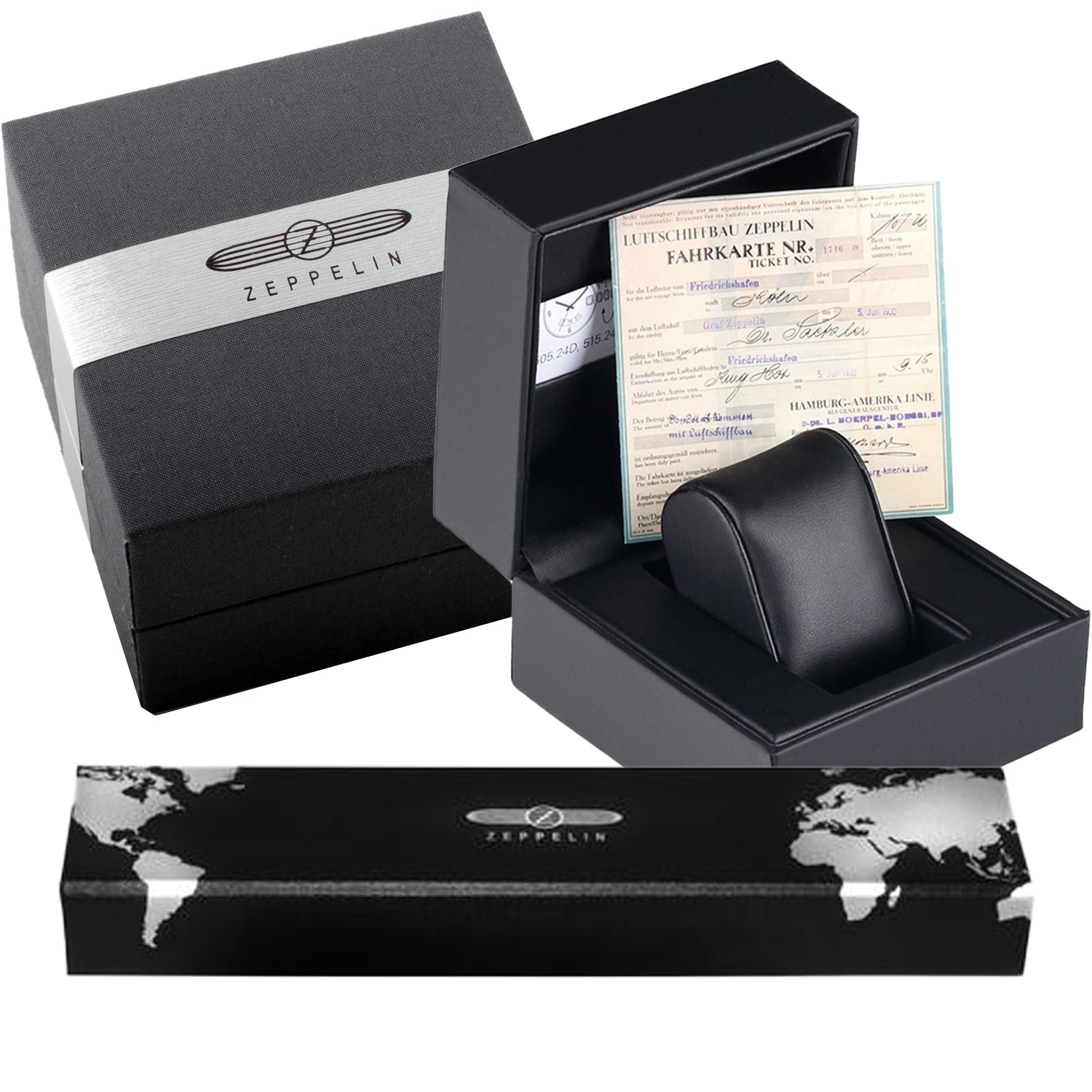 Zeppelin Watch | 100 Years Zeppelin ED. 1 Alarm Chrono | 8680-4