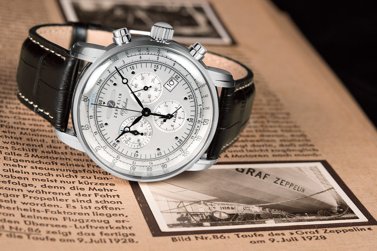 Zeppelin Watch | 100 Years Zeppelin ED. 1 Alarm Chrono | 7680-1